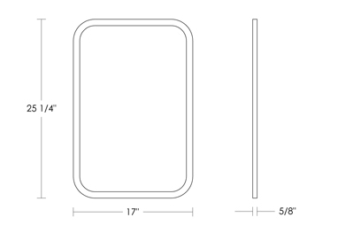 Galley Mirror